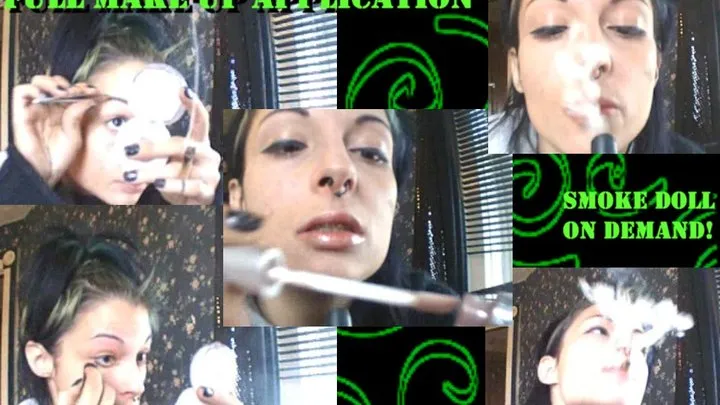 Cigar Girl: Full Make-Up Application