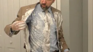 Shaving Creamed Suit