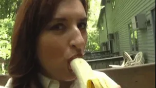 KIMBERLY MARVEL - Banana Eating Fun