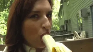 KIMBERLY MARVEL - Banana Eating Fun