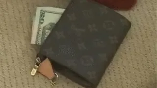 Wallet proves to be too much temptation