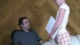 Male teacher pummels failing students ass