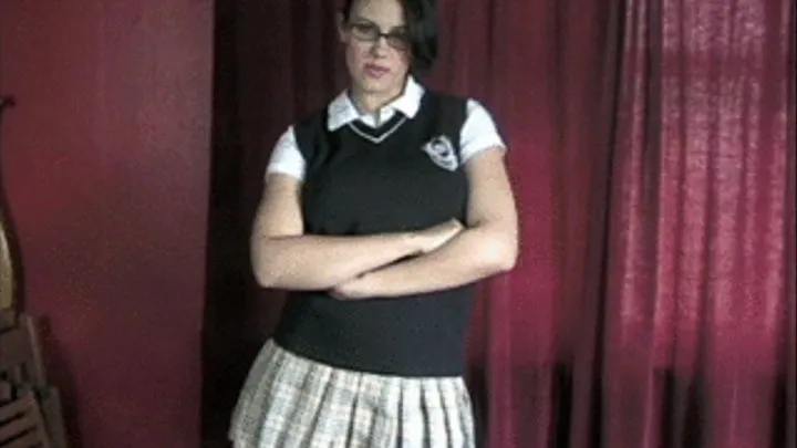 Three "Schoolgirl Humiliatrix" Clips In One