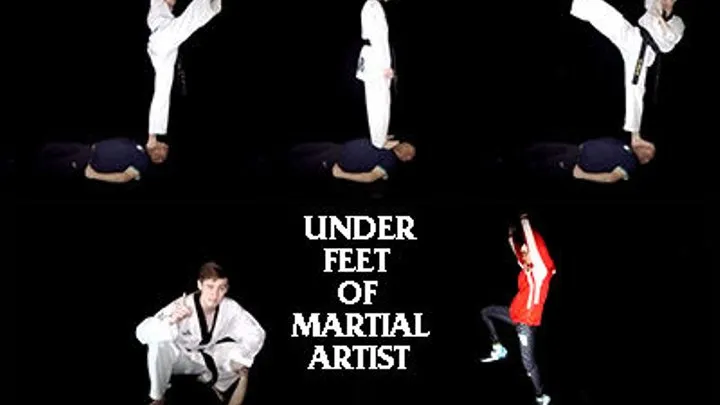 Under Feet Of Martial Artist