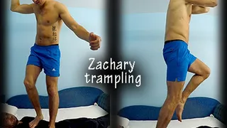 Zachary Trampling Barefeet