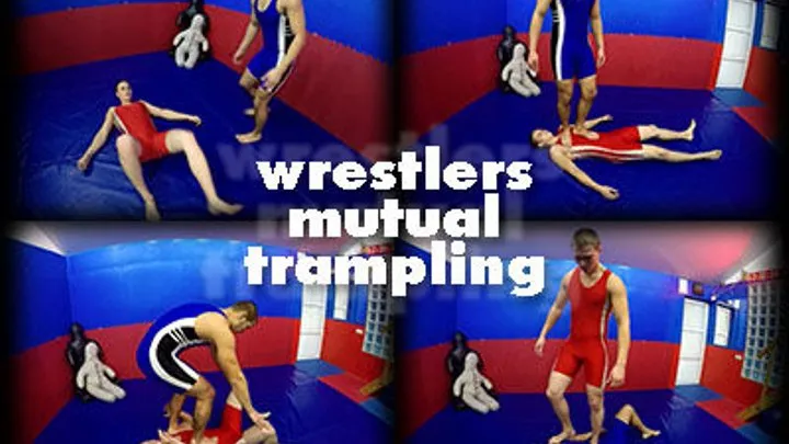 Wrestlers Mutual Trampling