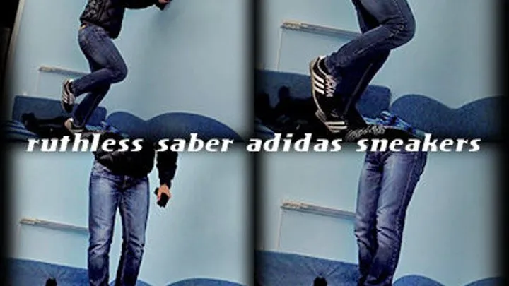 Ruthless Saber Adidas Sneakers Trampling