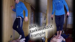 Alex taekwondist trample