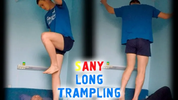 Sany long trampling session
