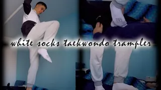 White Socks Taekwondo Trampler