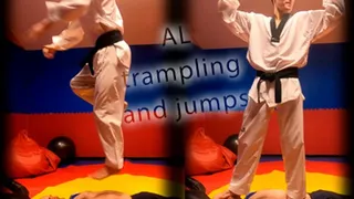 Al trampling and jumps