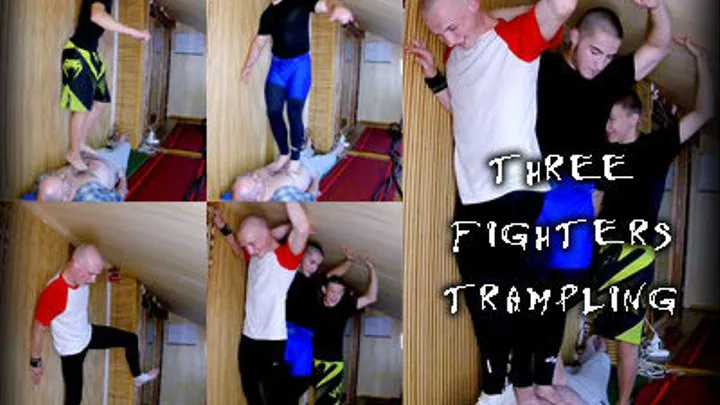 Three Fighters Trampling