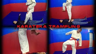 Karatekatrampling