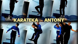 Karateka Antony trampling