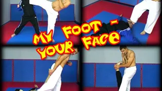My foot - your face
