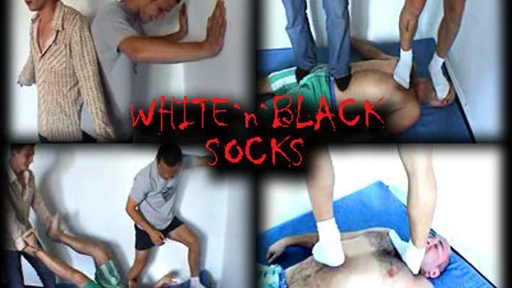 White`n`black socks