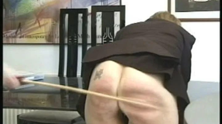 CANED BY THE TUTOR two CANING CLIPS