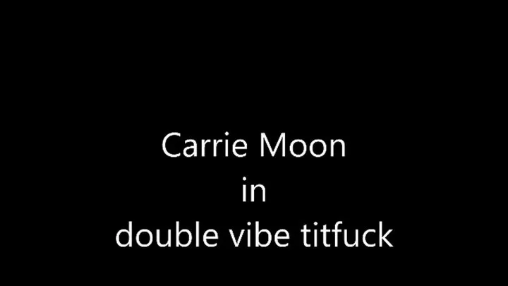 Double vibe titty fuck