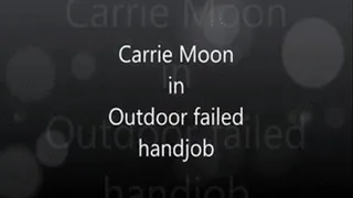 Outdoor failed handjob. Carrie cheats on bf (apple version)