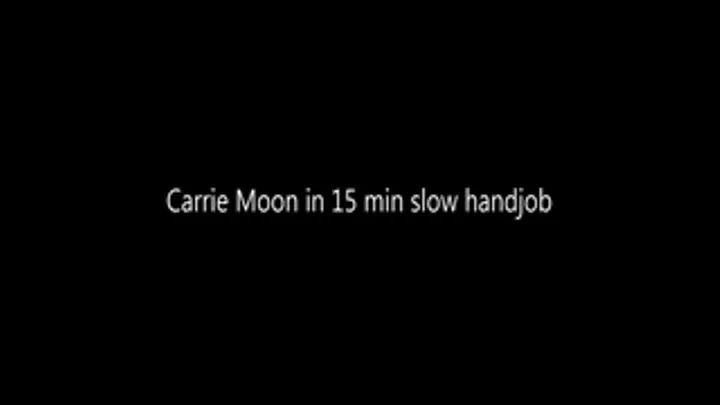 carrie in 15 min handjob (slow and sensual) apple version