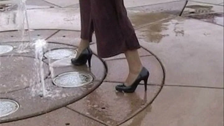 2007: Black patent heels & The Fountain - Part 1 of 3