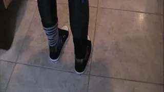 New sneakers and wild leggings shoeplay 1