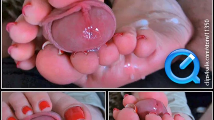 CLOSE UP FOOTJOB 2012-02-04