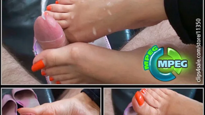 CUM ON MY ORANGE TOENAILS 2010-10-26 (MPEG)