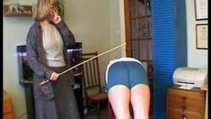 Ms Jennifer Applying The Cane Full Version