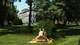 brutal anal at the public park