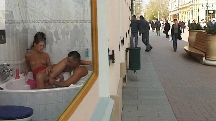 couple loves public anal sex