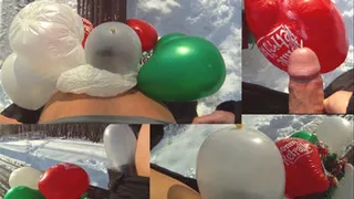 P.O.V Rick John Outdoor balloons sex