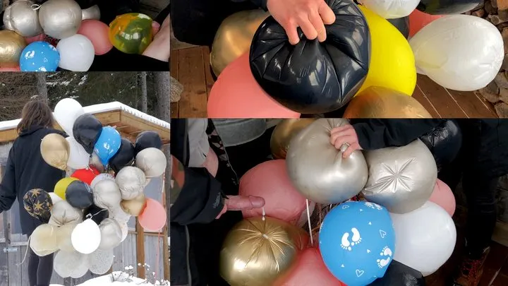 Helium Balloon Cleanup After Party Sex