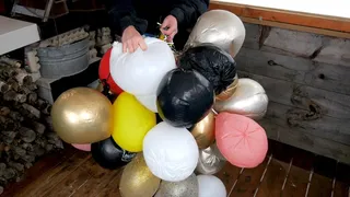 After Party Balloons Clean Up