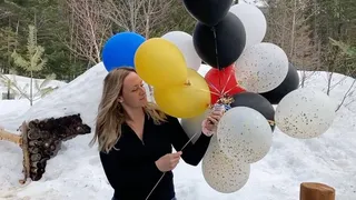 KoalaBalloons - 45min Best off 2024 helium balloons popping