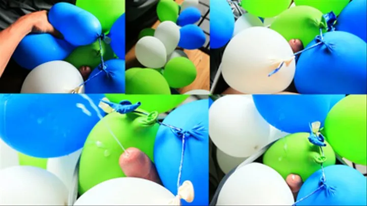 Helium balloons titty fuck