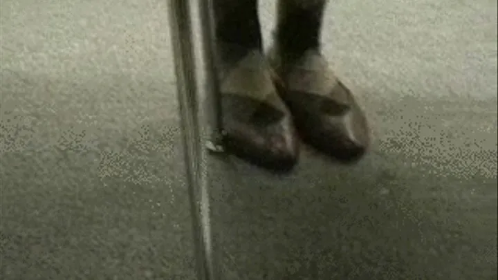 shoes at the library