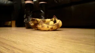 Miss K new boots banana smush!!