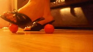Miss K tomato squish floorview!!