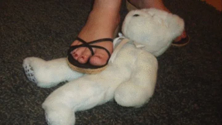 Miss K's sexy teddy bear trample!!!