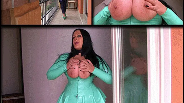 Busty Candy Lady in Italy - Latex Blowjob & Handjob in the Living Room - Cum on my Tits // LONG VERSION (DVD Qualtiy - x 576)