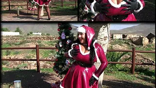 Your Busty Christmas Love Santa Bitch - Blowjob & Handjob under the Christmas Tree - Cum on my Tits