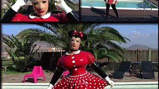 The Blowjob Minnie Mouse - Blowjob & Handjob with Latex Gloves - Cum in my Mouth