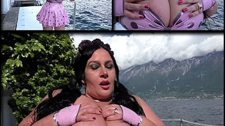 Your Sweet & Busty Retro Bitch - Lake Garda Blowjob & Handjob - Cum on my Tits