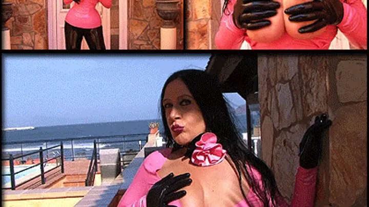 Busty Blowjob Lady - Latex Blowjob & Handjob in Front of the Door - Cum on my Tits // SHORT VERSION (DVD Qualtiy - x 576)