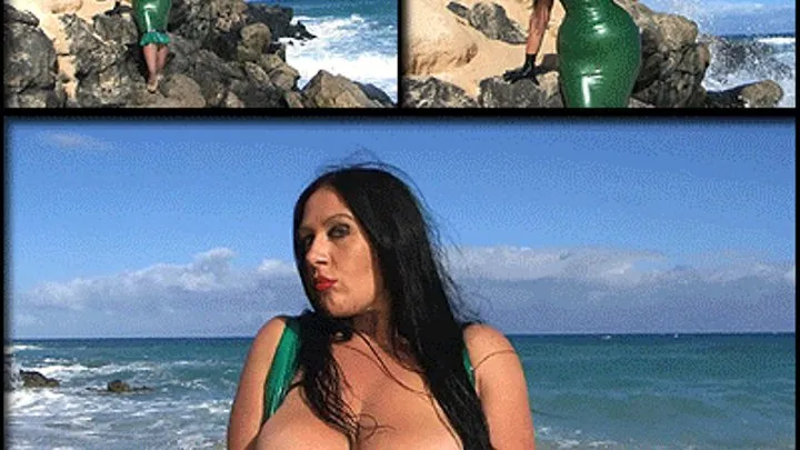 Your Busty Mermaid - Public Blowjob & Handjob with Latex Gloves - Cum on my Tits // SHORT VERSION (DVD Qualtiy - x 576)