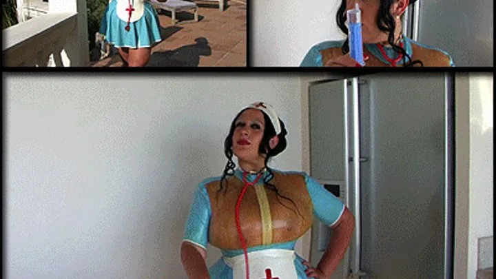 Your Busty & Crazy Nurse Latex Role Play Blowjob & Handjob Cum in my Mouth // LONG VERSION (DVD Qualtiy - x 576)