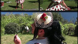 Miss Strawberry Retro Picknick in Italy Outdoor Blowjob & Handjob Cum on my Big Natural Tits // LONG VERSION (DVD Qualtiy - x 576)