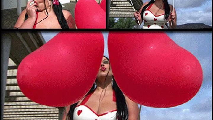 Queen of Latex Hearts Sweet Blowjog & Handjob with Red Nails Cum on my Tits // LONG VERSION (HDV 1280 x 720)