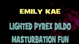 Emily Kae Gets Off With Lighted Dildo! - MP4 HD